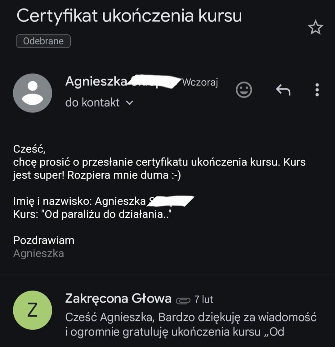 Opinia klienta 12