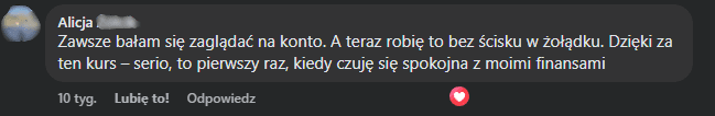 Opinia klienta 1
