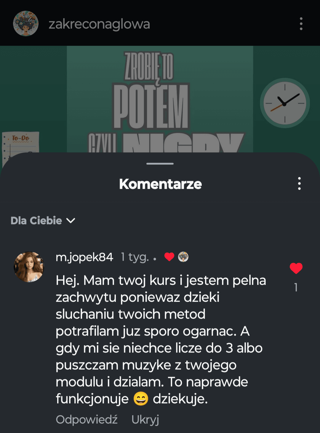 Opinia klienta 16