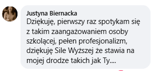 Opinia uczestniczki webinaru 1